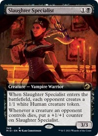 Slaughter Specialist (Extended Art), Innistrad: Midnight Hunt