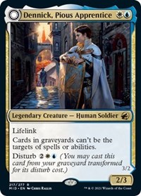 Dennick, Pious Apprentice, Innistrad: Midnight Hunt