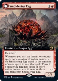 Smoldering Egg (Extended Art), Innistrad: Midnight Hunt
