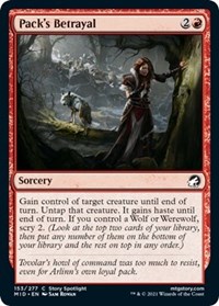 Pack's Betrayal, Innistrad: Midnight Hunt