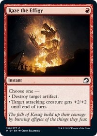 Raze the Effigy, Innistrad: Midnight Hunt