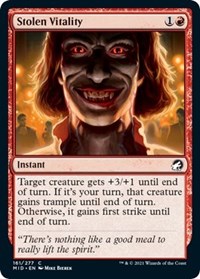 Stolen Vitality, Innistrad: Midnight Hunt
