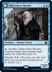 Malevolent Hermit, Innistrad: Midnight Hunt