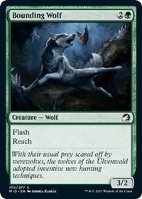 Bounding Wolf, Innistrad: Midnight Hunt