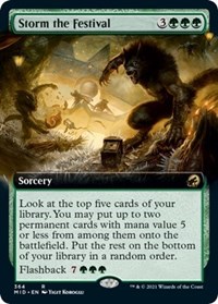 Storm the Festival (Extended Art), Innistrad: Midnight Hunt