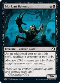 Morkrut Behemoth, Innistrad: Midnight Hunt