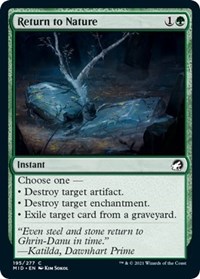 Return to Nature, Innistrad: Midnight Hunt