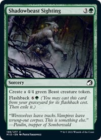 Shadowbeast Sighting, Innistrad: Midnight Hunt