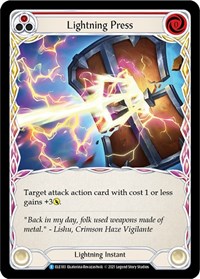 Lightning Press Red