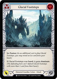 Glacial Footsteps Blue
