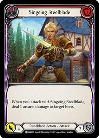 Singeing Steelblade Red