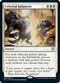 Celestial Judgment, Commander: Innistrad: Midnight Hunt