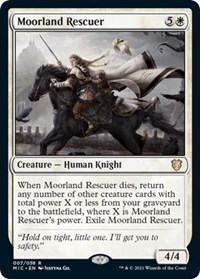 Moorland Rescuer, Commander: Innistrad: Midnight Hunt