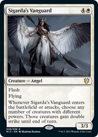 Sigarda's Vanguard, Commander: Innistrad: Midnight Hunt