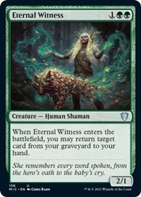 Eternal Witness, Commander: Innistrad: Midnight Hunt