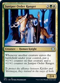 Juniper Order Ranger, Commander: Innistrad: Midnight Hunt