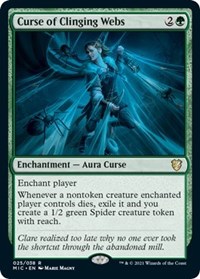 Curse of Clinging Webs, Commander: Innistrad: Midnight Hunt