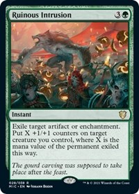 Ruinous Intrusion, Commander: Innistrad: Midnight Hunt