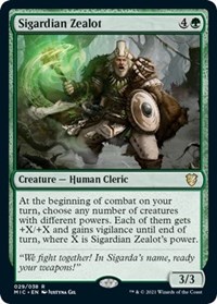 Sigardian Zealot, Commander: Innistrad: Midnight Hunt