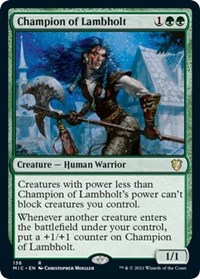 Champion of Lambholt, Commander: Innistrad: Midnight Hunt