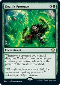 Death's Presence, Commander: Innistrad: Midnight Hunt