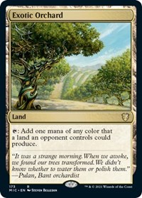 Exotic Orchard, Commander: Innistrad: Midnight Hunt