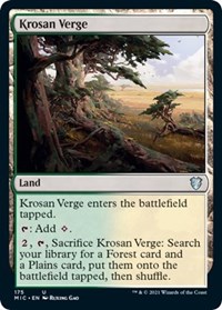 Krosan Verge, Commander: Innistrad: Midnight Hunt