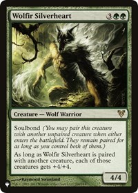 Wolfir Silverheart, The List Reprints