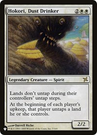 Hokori, Dust Drinker, The List Reprints