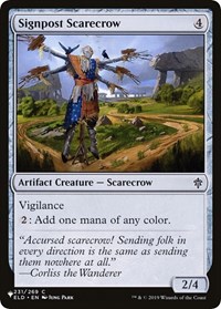 Signpost Scarecrow, The List Reprints
