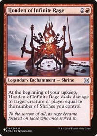 Honden of Infinite Rage, The List Reprints
