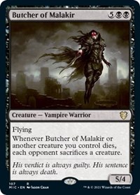 Butcher of Malakir, Commander: Innistrad: Midnight Hunt