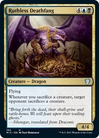 Ruthless Deathfang, Commander: Innistrad: Midnight Hunt
