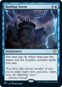 Rooftop Storm, Commander: Innistrad: Midnight Hunt