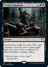 Dread Summons, Commander: Innistrad: Midnight Hunt