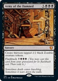 Army of the Damned, Commander: Innistrad: Midnight Hunt