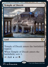 Temple of Deceit, Commander: Innistrad: Midnight Hunt