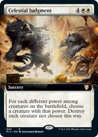 Celestial Judgment (Extended Art), Commander: Innistrad: Midnight Hunt