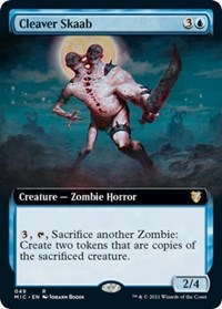Cleaver Skaab (Extended Art), Commander: Innistrad: Midnight Hunt