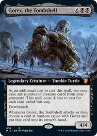 Gorex, the Tombshell (Extended Art), Commander: Innistrad: Midnight Hunt