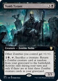 Tomb Tyrant (Extended Art), Commander: Innistrad: Midnight Hunt