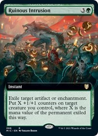 Ruinous Intrusion (Extended Art), Commander: Innistrad: Midnight Hunt