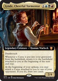 Lynde, Cheerful Tormentor (Extended Art), Commander: Innistrad: Midnight Hunt