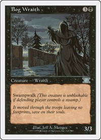 Bog Wraith, Classic Sixth Edition