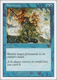 Boomerang, Classic Sixth Edition