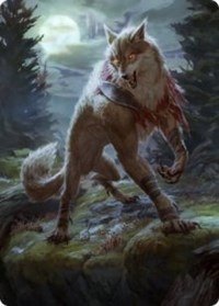 Arlinn, the Moon's Fury Art Card (02/81), Art Series: Innistrad: Midnight Hunt