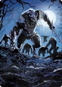 Tovolar, the Midnight Scourge Art Card (08/81), Art Series: Innistrad: Midnight Hunt