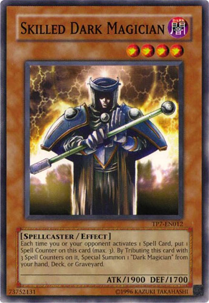 Skilled Dark Magician, Unlimited, front