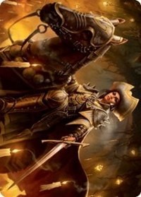 Seasoned Cathar Art Card, Art Series: Innistrad: Midnight Hunt