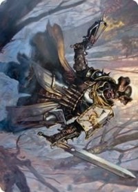 Brutal Cathar Art Card, Art Series: Innistrad: Midnight Hunt